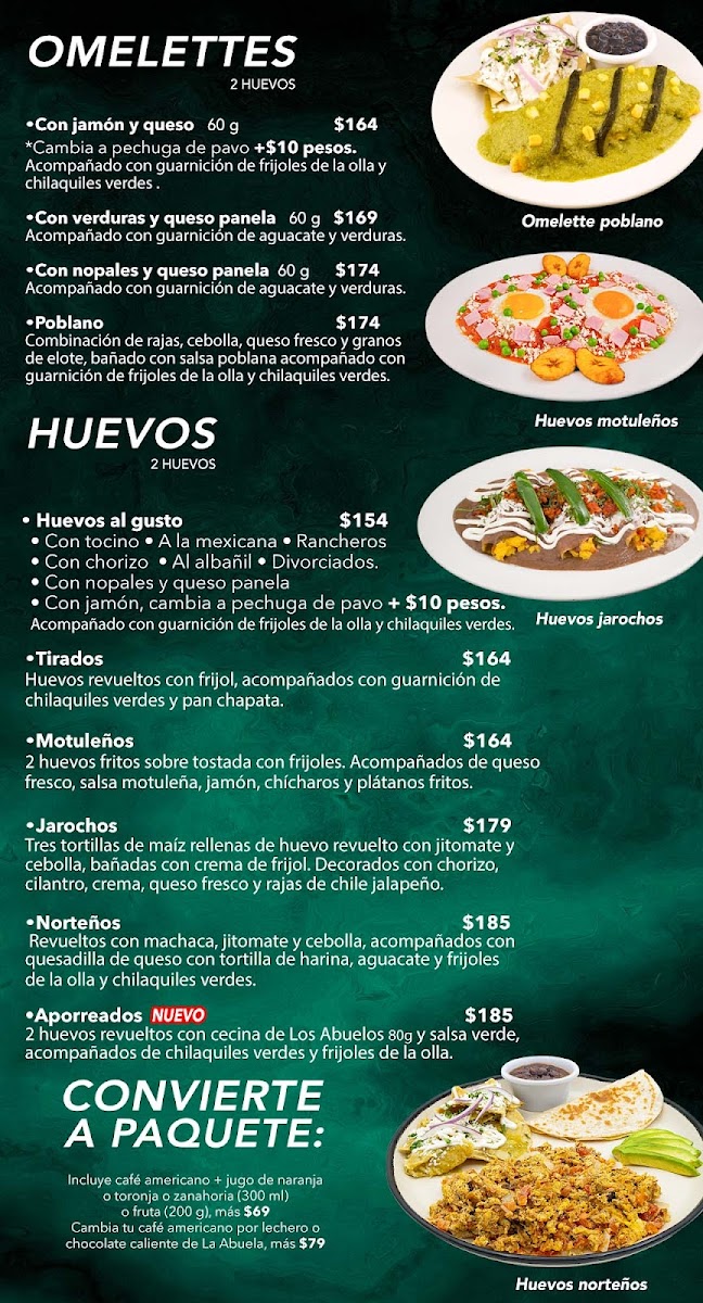 La Casa De Los Abuelos Menu - Image 6